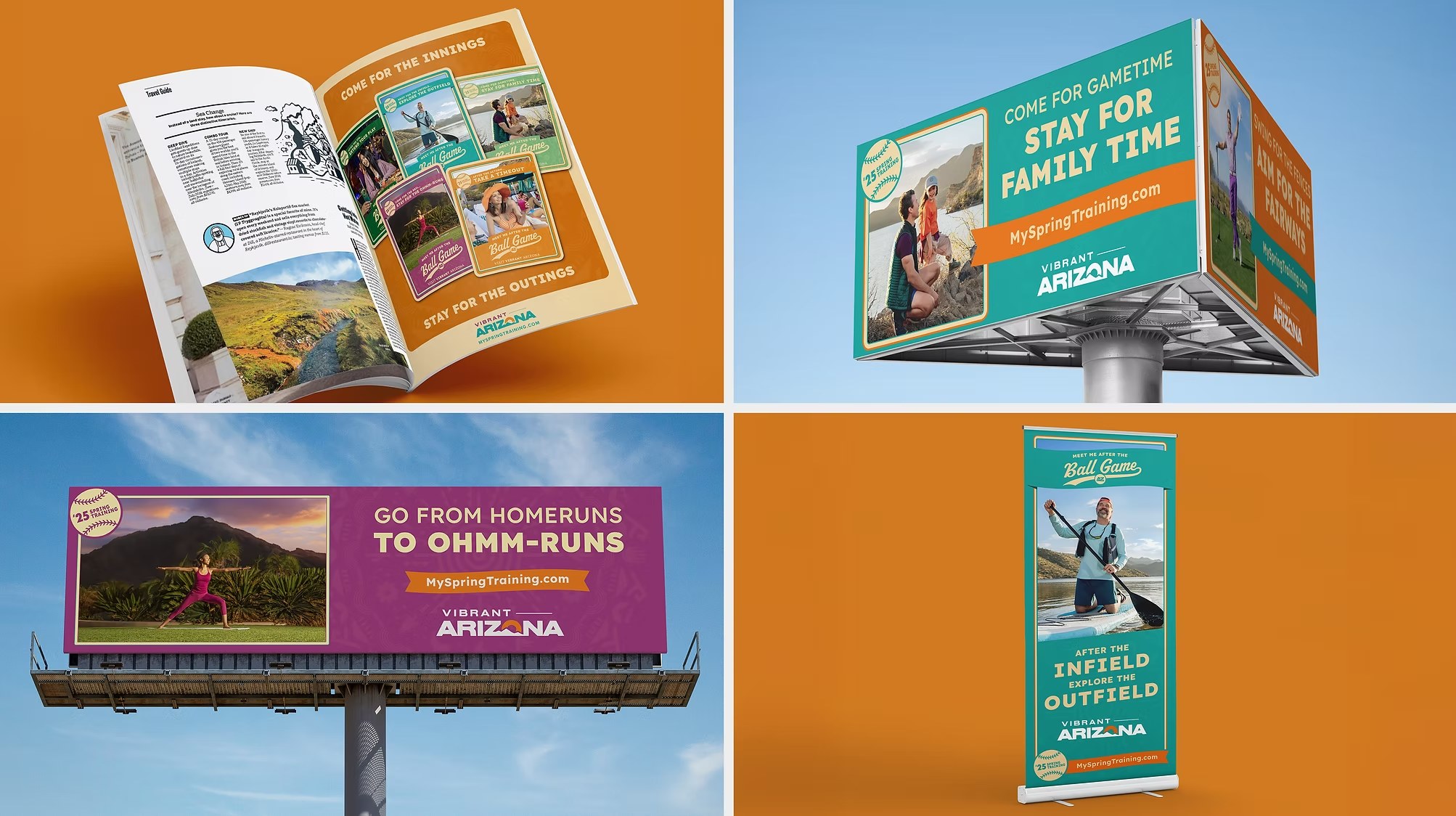 Meet Me After the Ball Game print and billboard advertising